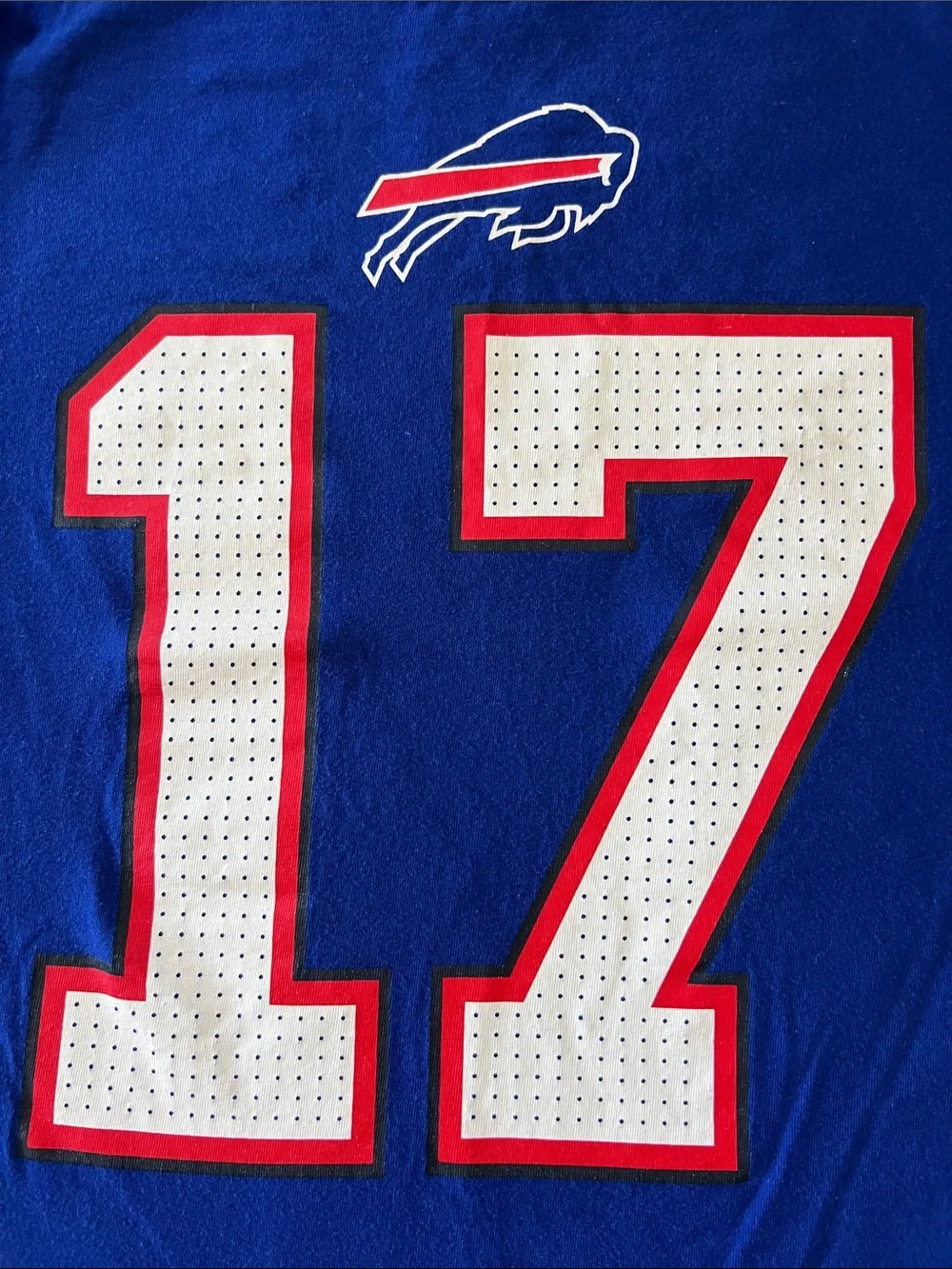 Nike Buffalo Bills NFL Josh Allen tee size M 10/12